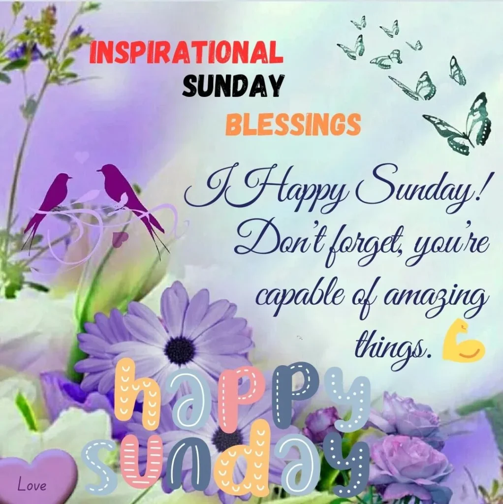 inspirational sunday morning blessings